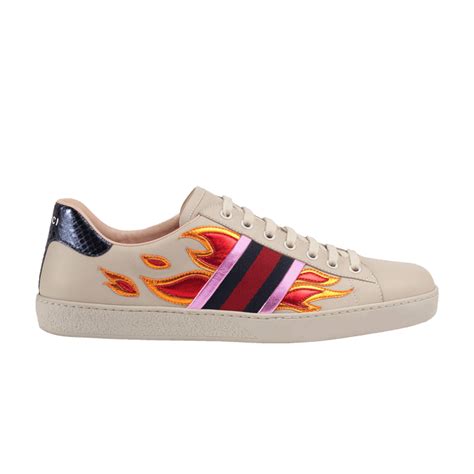 buy gucci flames|Gucci ace flames goat.